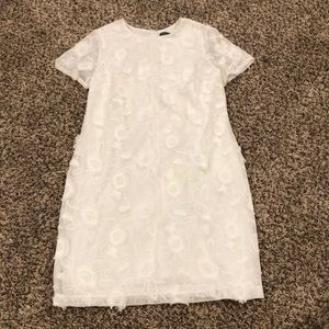 White lace Donna Rocco sheath dress 16